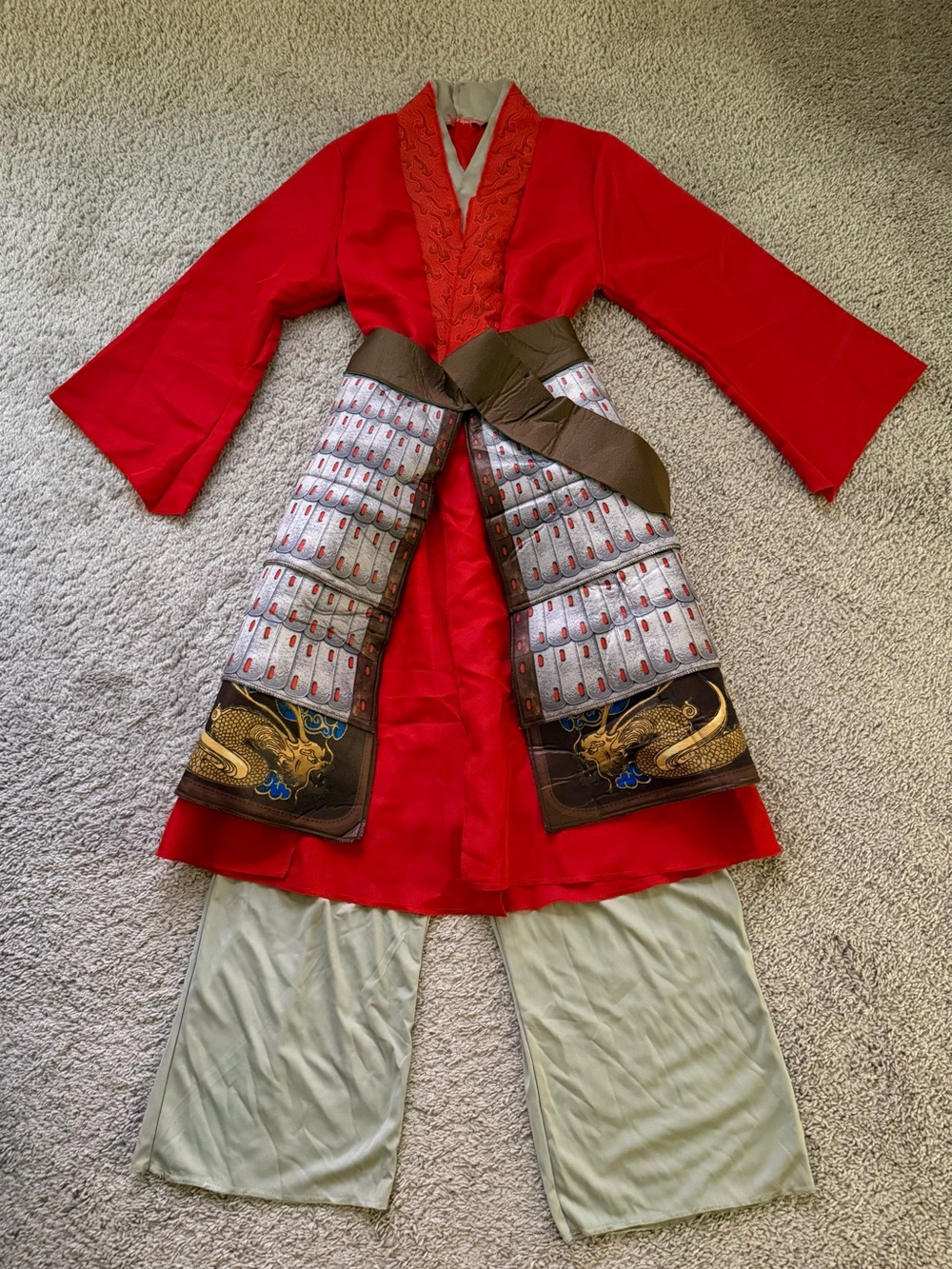 Disguise Women’s Disney Mulan Hero Dress Deluxe Adult Costume